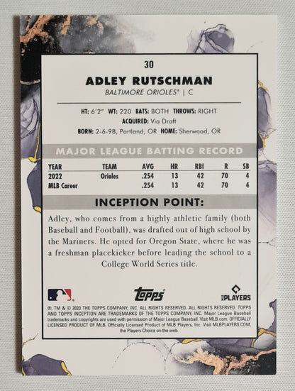 Adley Rutschman - 2023 Topps Baseball MLB Baltimore Orioles #30