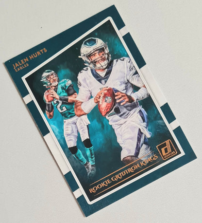 Jalen Hurts - 2020 Panini Donruss Football NFL Philadelphia Eagles Gridiron Kings #RGK-JAH
