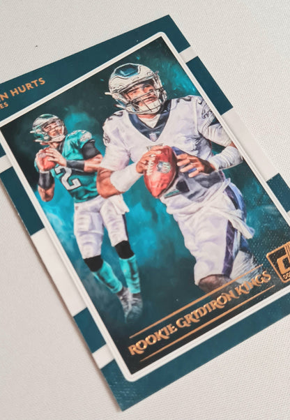Jalen Hurts - 2020 Panini Donruss Football NFL Philadelphia Eagles Gridiron Kings #RGK-JAH