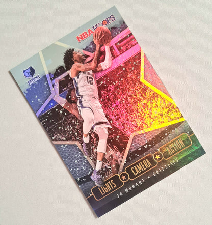 Ja Morant - 2020/21 Panini NBA Hoops Basketball Memphis Grizzlies #30 Refractor