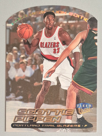 Scottie Pippen - 1999 Fleer SkyBox NBA Basketball Portland Trail Blazers #70G Die Cut