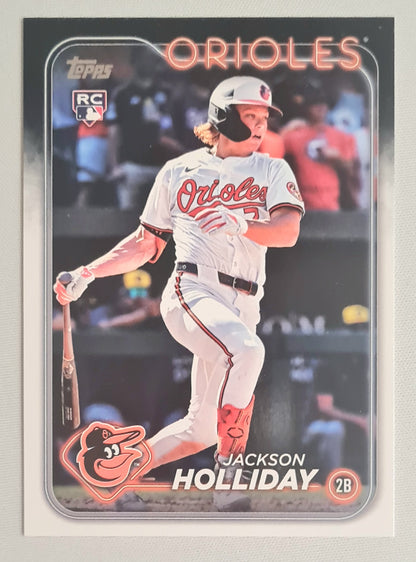 Jackson Holliday - 2024 Topps Baseball MLB Baltimore Orioles #US50