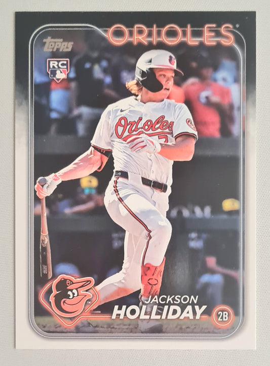 Jackson Holliday - 2024 Topps Baseball MLB Baltimore Orioles #US50