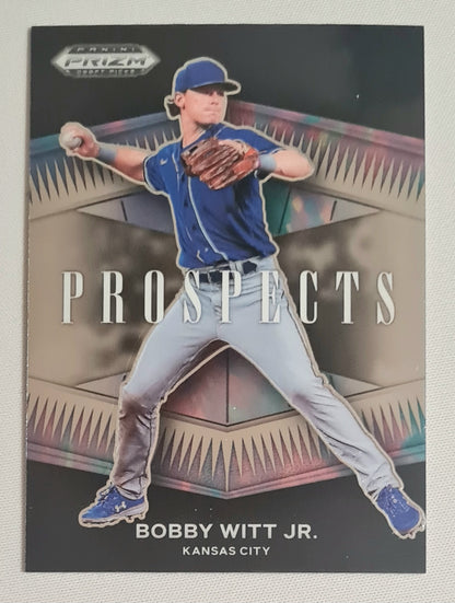 Bobby Witt Jr. - 2021 Panini Prizm Draft Picks Baseball MLB Kansas City Prospects #P-BW