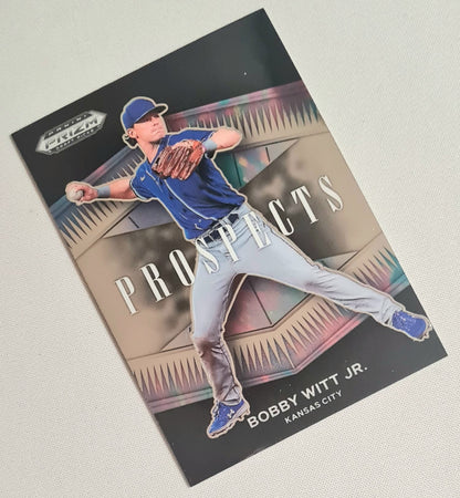 Bobby Witt Jr. - 2021 Panini Prizm Draft Picks Baseball MLB Kansas City Prospects #P-BW