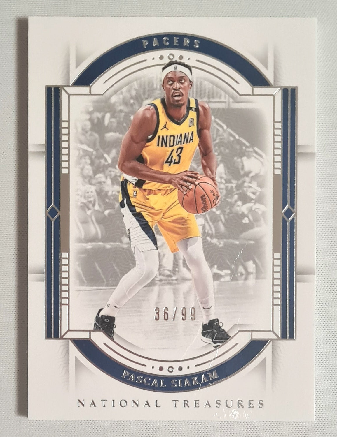 Pascal Siakam - 2023/24 Panini National Treasures Basketball NBA Indiana Pacers #63 Blue /99