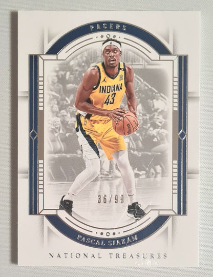 Pascal Siakam - 2023/24 Panini National Treasures Basketball NBA Indiana Pacers #63 Blue /99