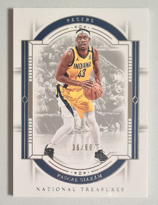 Pascal Siakam - 2023/24 Panini National Treasures Basketball NBA Indiana Pacers #63 Blue /99