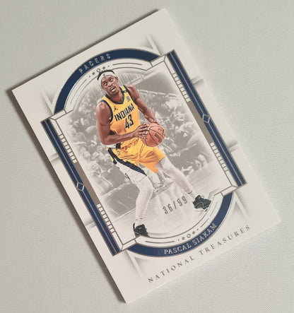 Pascal Siakam - 2023/24 Panini National Treasures Basketball NBA Indiana Pacers #63 Blue /99