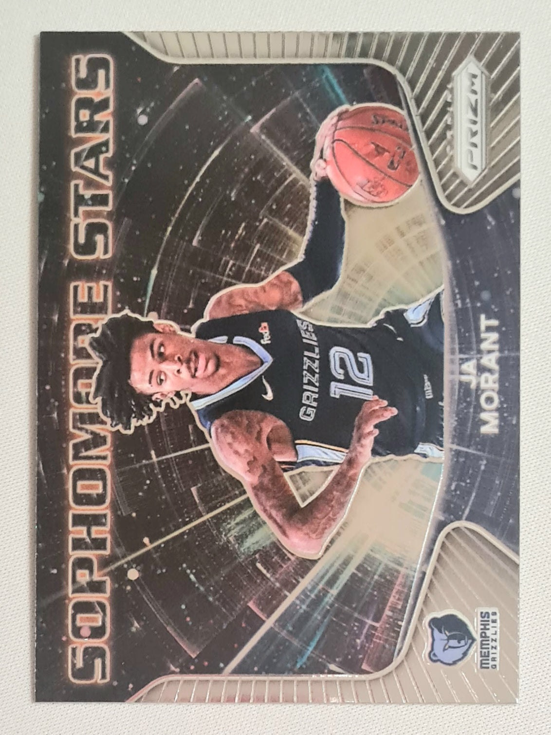 Ja Morant - 2020/21 Panini Prizm Basketball NBA Memphis Grizzlies Sophomore Stars #10