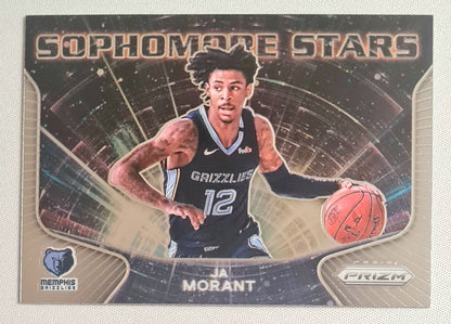 Ja Morant - 2020/21 Panini Prizm Basketball NBA Memphis Grizzlies Sophomore Stars #10