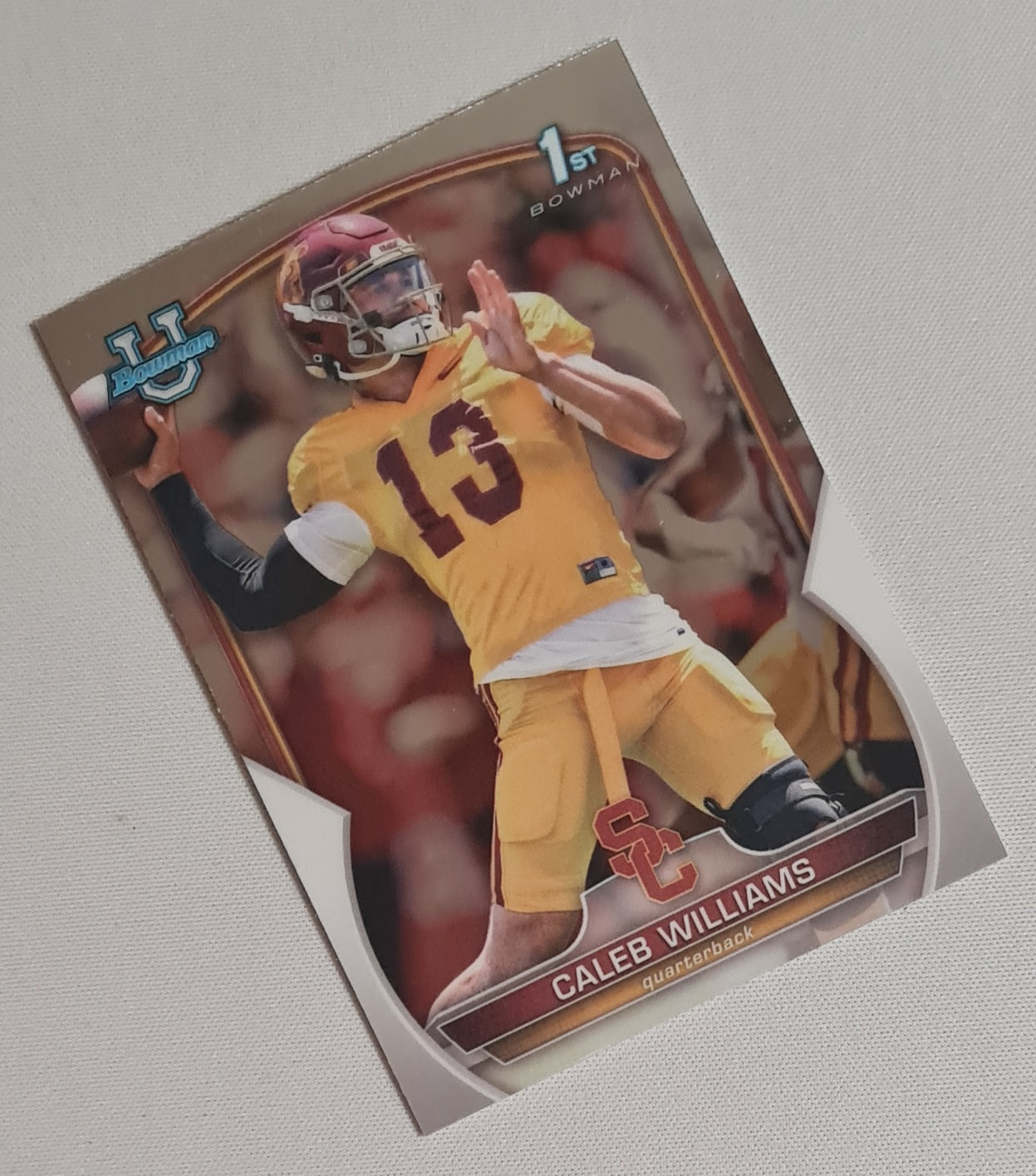 Caleb Williams - 2022 Topps U Bowman 1st University of South Carolina #50