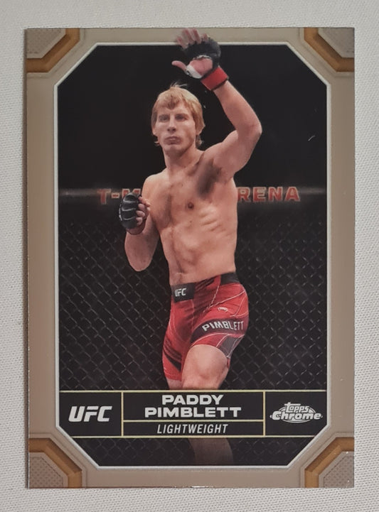 Paddy Pimblett - 2024 Topps Chrome UFC Fighter Lightweight #151