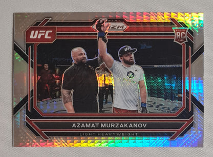 Azamat Murzakanov - 2023 Panini Prizm UFC Fighter Light Heavyweight (RC) #18 Hyper Prizm