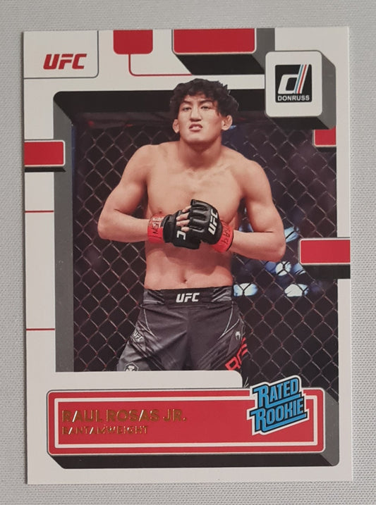 Raul Rosas Jr. - 2023 Panini Donruss UFC Fighter Bantamweight - Rated Rookie - #206