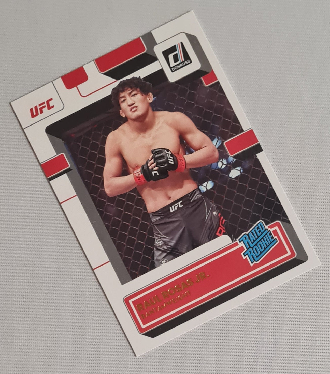Raul Rosas Jr. - 2023 Panini Donruss UFC Fighter Bantamweight - Rated Rookie - #206