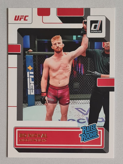 Bo Nickal - 2023 Panini Donruss UFC Fighter Middleweight - Rated Rookie - #203