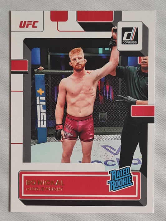 Bo Nickal - 2023 Panini Donruss UFC Fighter Middleweight - Rated Rookie - #203