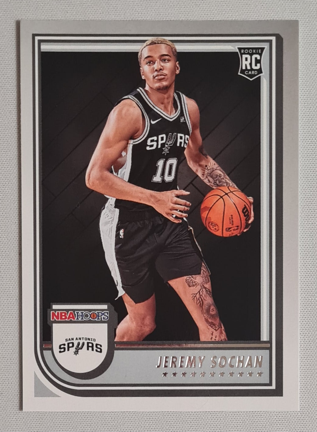 Jeremy Sochan - 2022/23 Panini Hoops Basketball NBA San Antonio Spurs (RC) #239