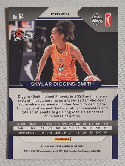 Skylar Diggins-Smith - 2021 Panini WNBA Basketball Phoenix Mercury #64 Refractor