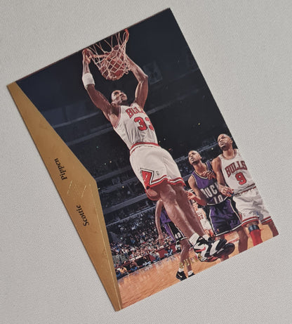 Scottie Pippen - 1995 Upper Deck Hologram Combination Basketball NBA Chicago Bulls #46