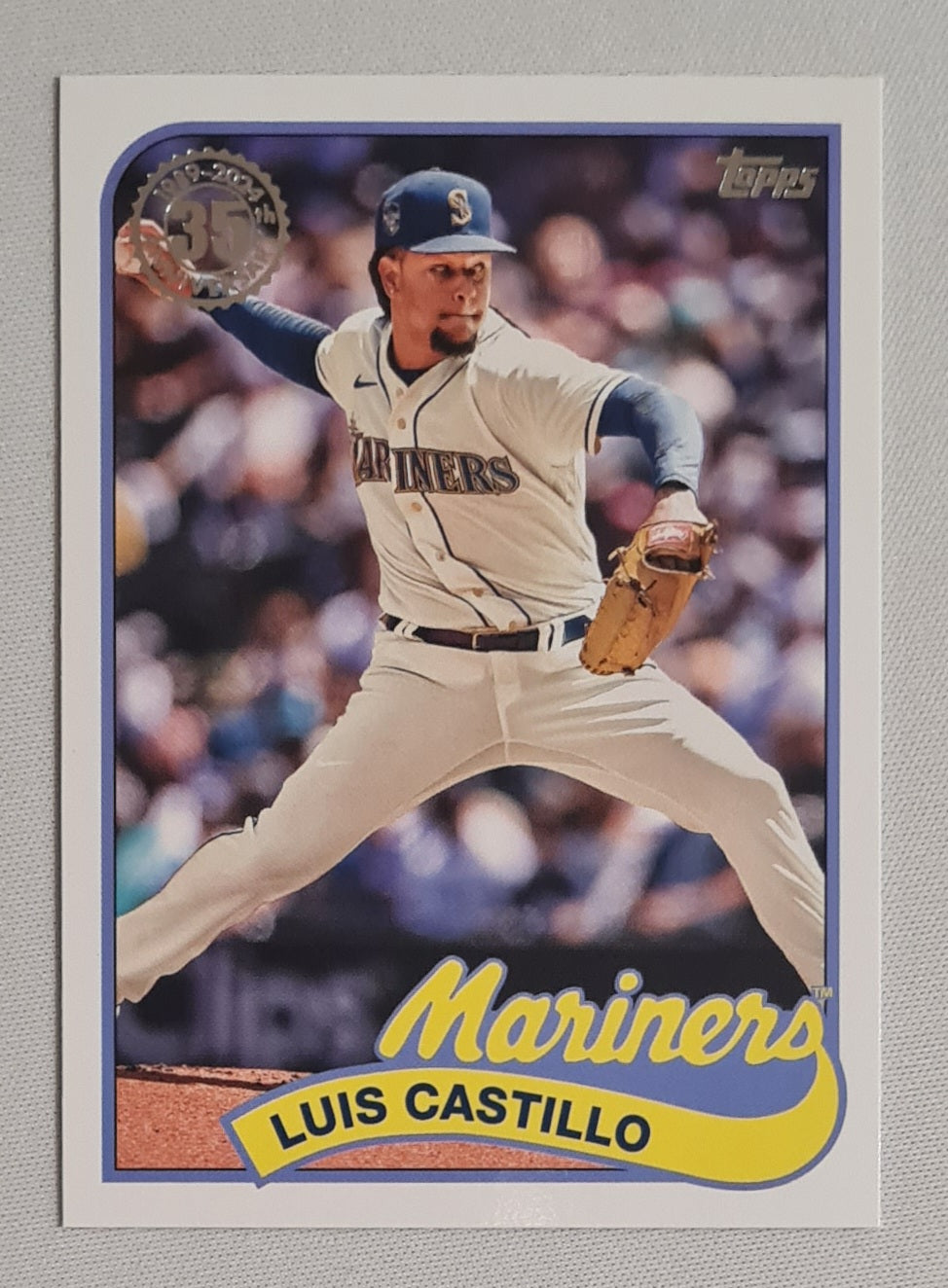 Luis Castillo - 2024 Topps Baseball Seattle Mariners #89B2-13