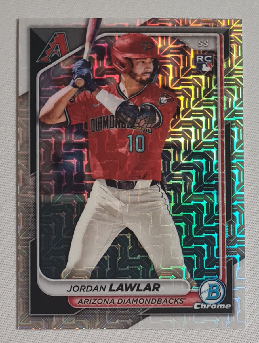 Jordan Lawlar - 2024 Topps Baseball MLB Arizona Diamondbacks (RC) #96 Mojo Refractor