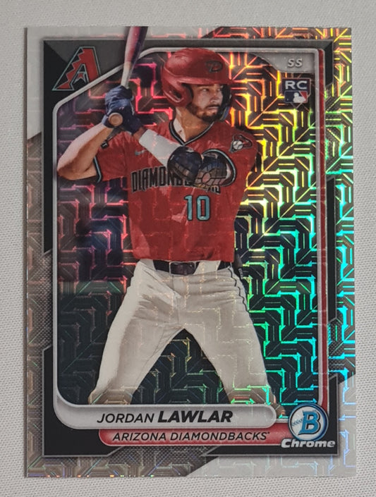Jordan Lawlar - 2024 Topps Baseball MLB Arizona Diamondbacks (RC) #96 Mojo Refractor