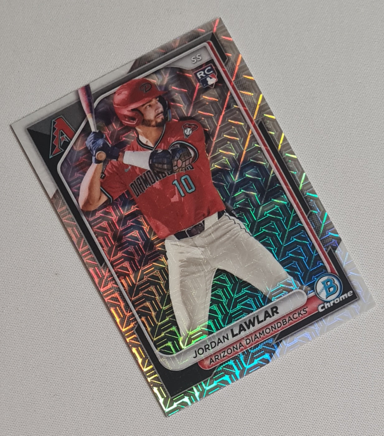 Jordan Lawlar - 2024 Topps Baseball MLB Arizona Diamondbacks (RC) #96 Mojo Refractor
