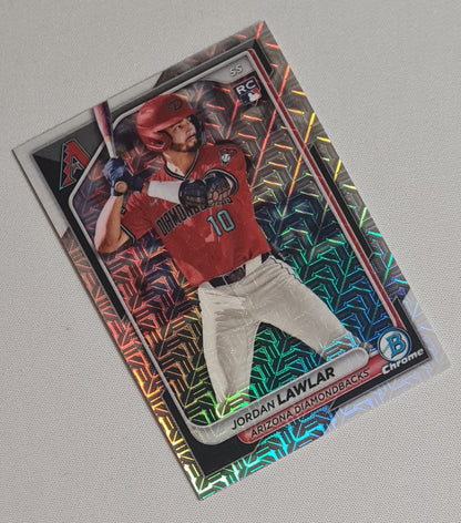Jordan Lawlar - 2024 Topps Baseball MLB Arizona Diamondbacks (RC) #96 Mojo Refractor