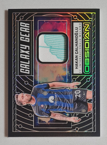 Hakan Calhanoglu - 2023/24 Panini Obsidian Soccer - Galaxy Gear - Inter #GG-HC /Patch /199