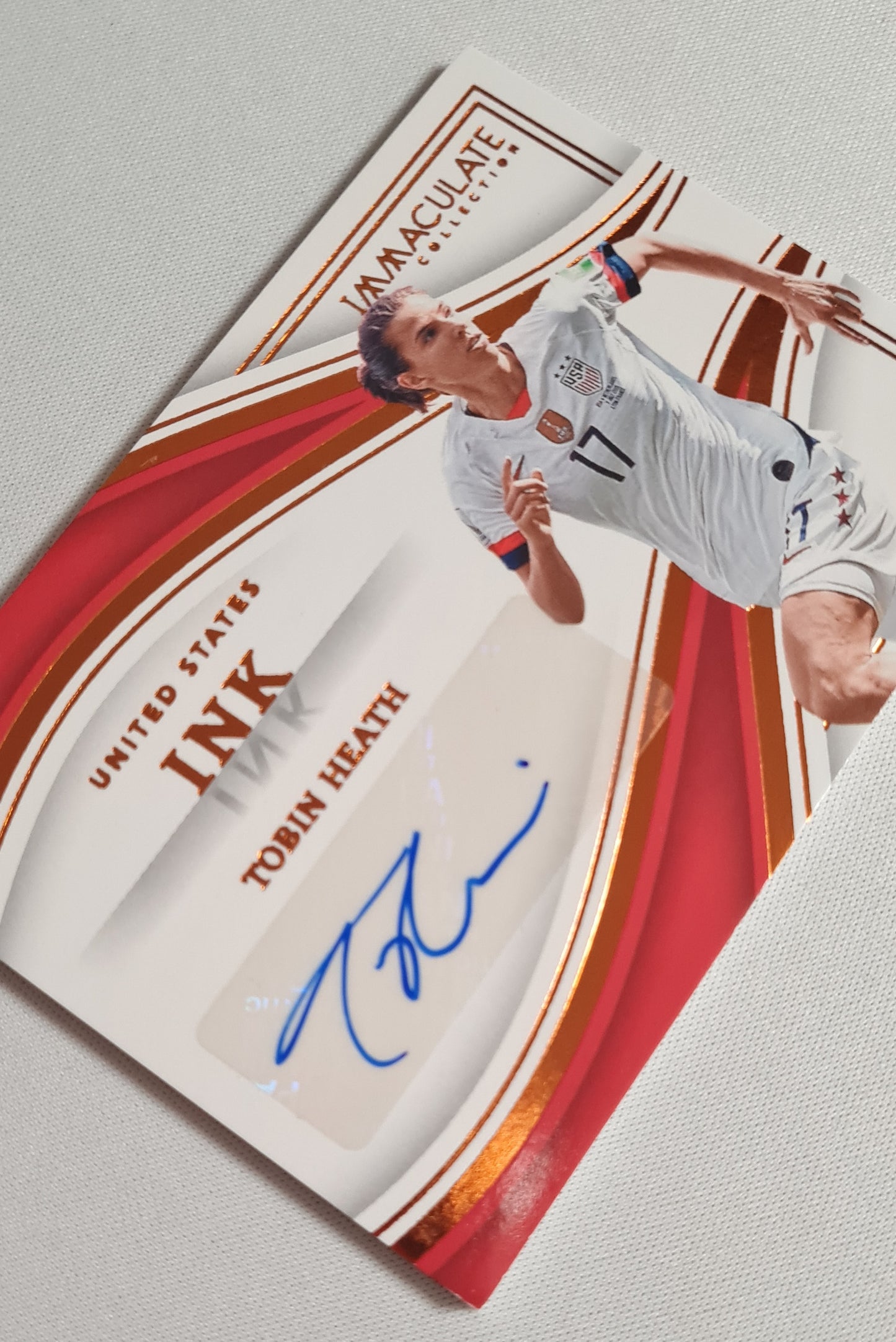Tobin Heath - 2023/24 Panini Immaculate Collection Soccer INK National Team USA #IK-TH /99 /Auto