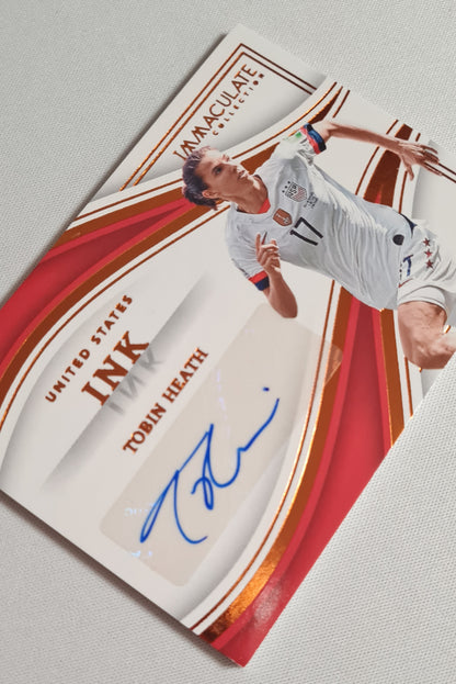 Tobin Heath - 2023/24 Panini Immaculate Collection Soccer INK National Team USA #IK-TH /99 /Auto