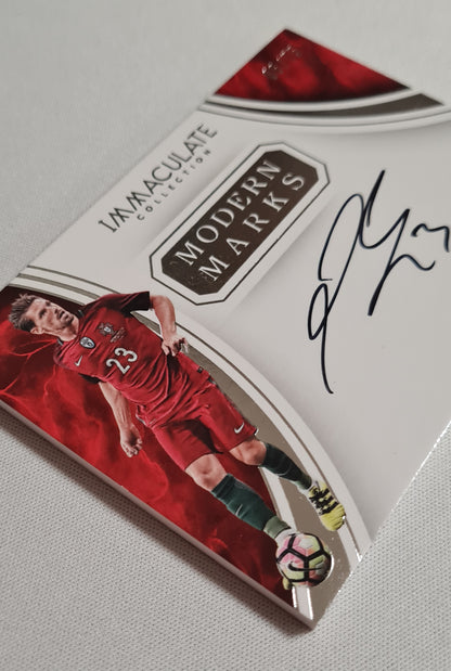 Adrien Silva - 2017 Panini Immaculate Collection Soccer Modern Marks National Team Portugal #MM-ASI /75 / on card Auto