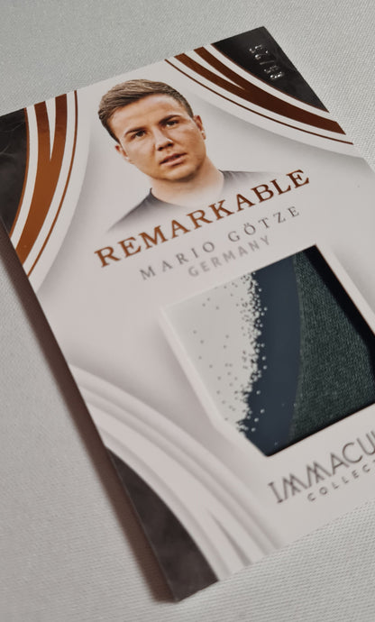 Mario Gotze - 2017 Panini Immaculate Collection Soccer National Team Germany #RM-MG / Patch Player-Worn /25