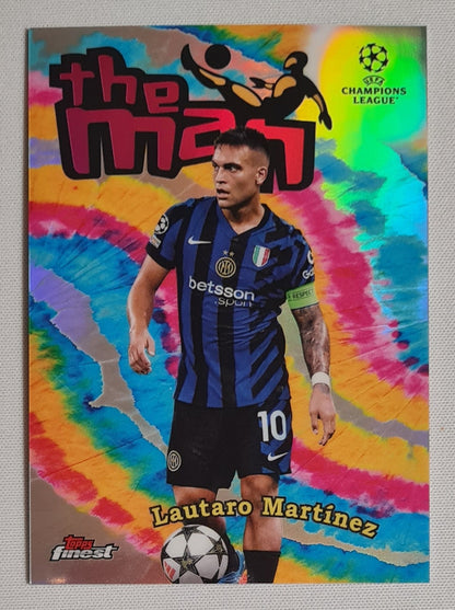 Lautaro Martinez - 2025 Topps Finest - The Man - FC Internationale Milano #TM-11