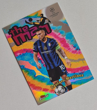 Lautaro Martinez - 2025 Topps Finest - The Man - FC Internationale Milano #TM-11