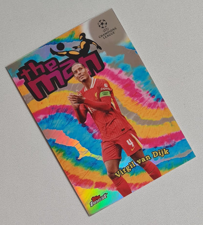 Virgil van Dijk - 2025 Topps Finest - The Man - Liverpool FC #TM-12