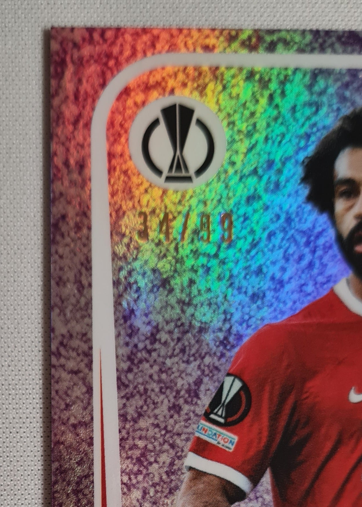 Mohamed Salah - 2023 Topps Merlin Heritage Most Wanted Liverpool FC #093 Purple /99