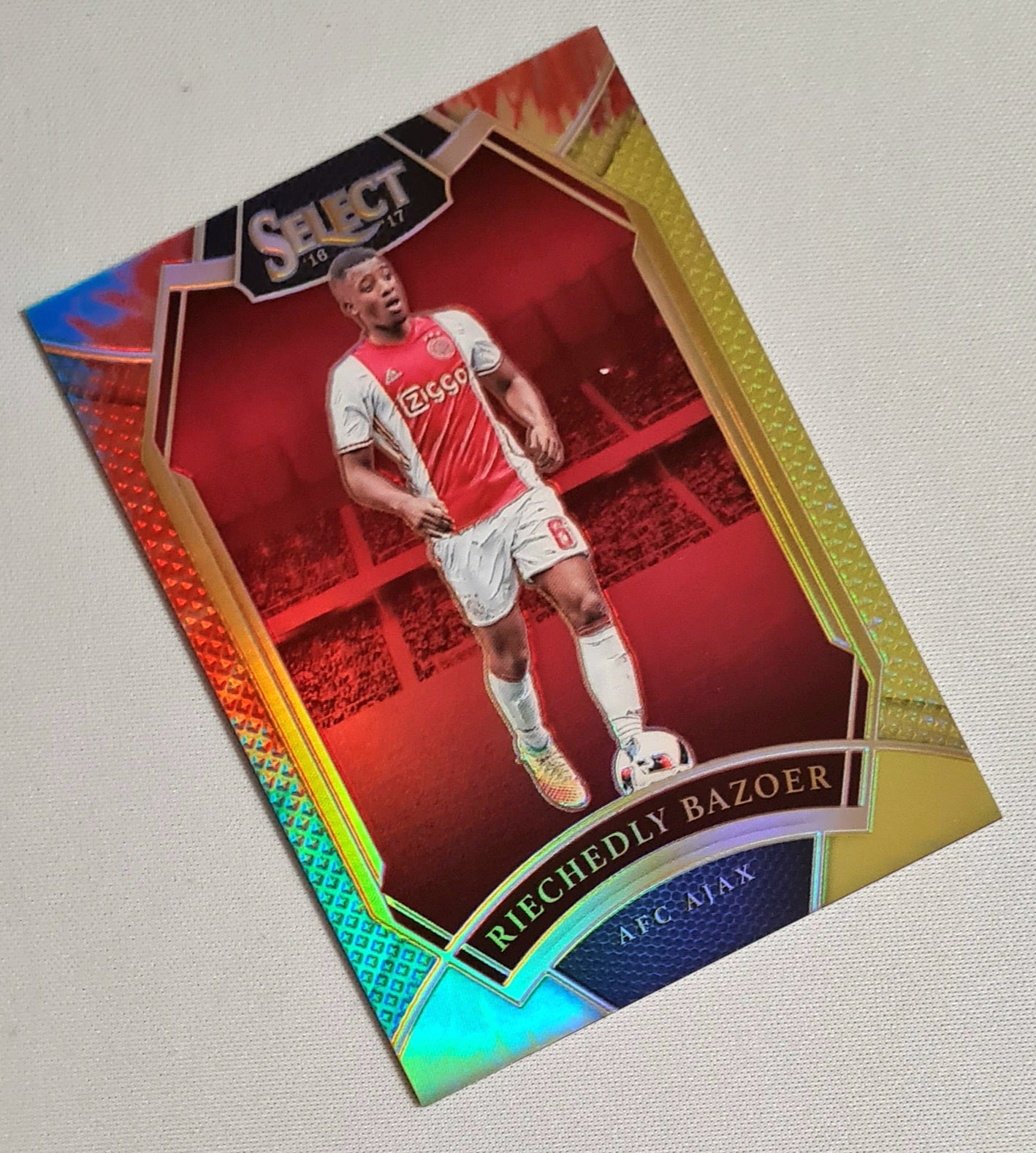 Riechedly Bazoer - 2016 Panini Select #246 Field Level Tie-Dye Prizm /30 Rare!