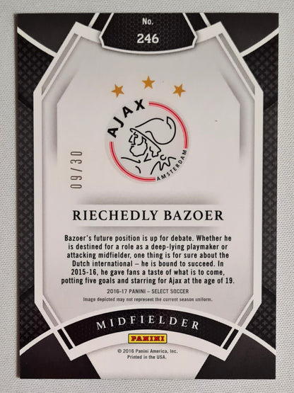 Riechedly Bazoer - 2016 Panini Select #246 Field Level Tie-Dye Prizm /30 Rare!