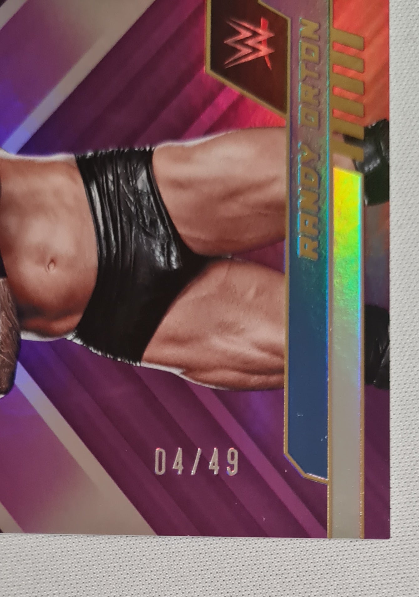 Randy Orton - 2023 Panini Chronicles XR WWE Wrestling Smack Down #292 Purple Refractor /49