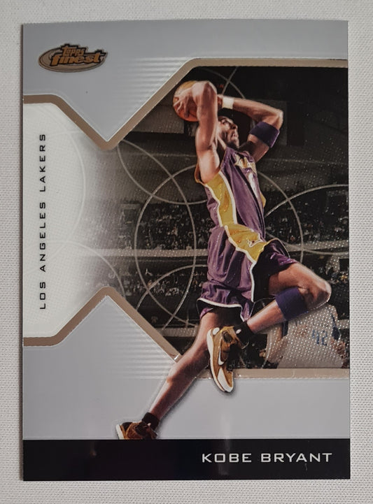 Kobe Bryant - 2004 Topps Finest Basketball NBA L.A. Lakers #8