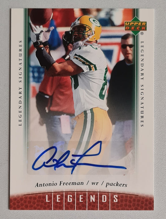 Antonio Freeman - 2006 Upper Deck Legends NFL Football Greenbay Packers #60 /Auto