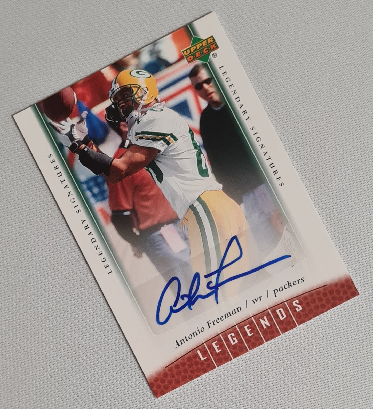 Antonio Freeman - 2006 Upper Deck Legends NFL Football Greenbay Packers #60 /Auto