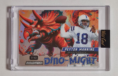 Peyton Manning - 2024 Wild Card Dino Might NFL Football #DMTRI1-PM 7 of 12 Set