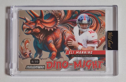 Eli Manning - 2024 Wild Card Dino Might NFL Football #DMTRI1-EM 8 of 10 Set