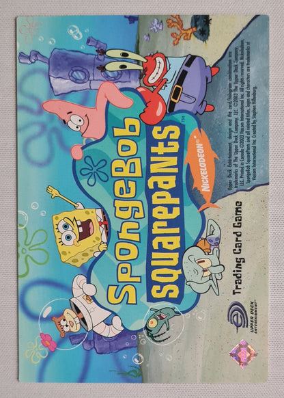 SpongeBob - 2003 Upper Deck Trading Card SpongeBob Squarepants - first edition (Goo Lagoon) #DSD-006