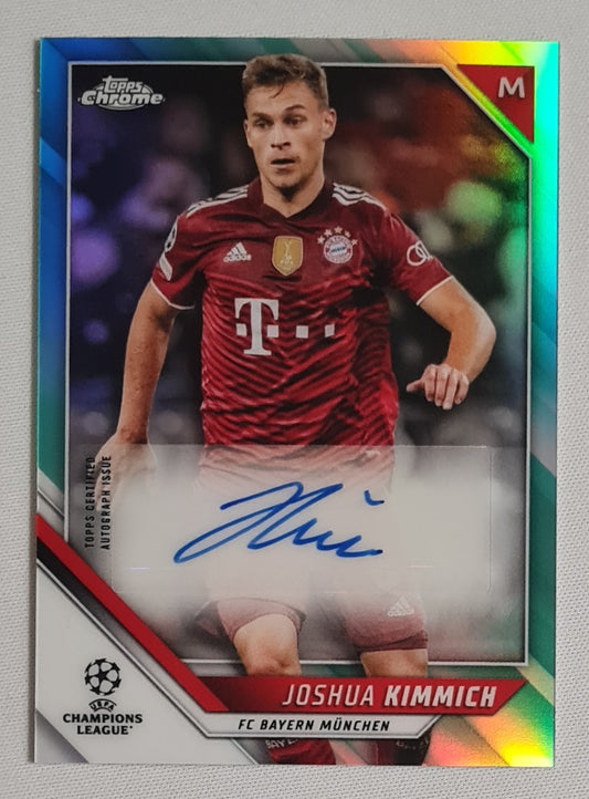 Joshua Kimmich - 2022 Topps Chrome FC Bayern Munchen #CA-JK /199 /Auto