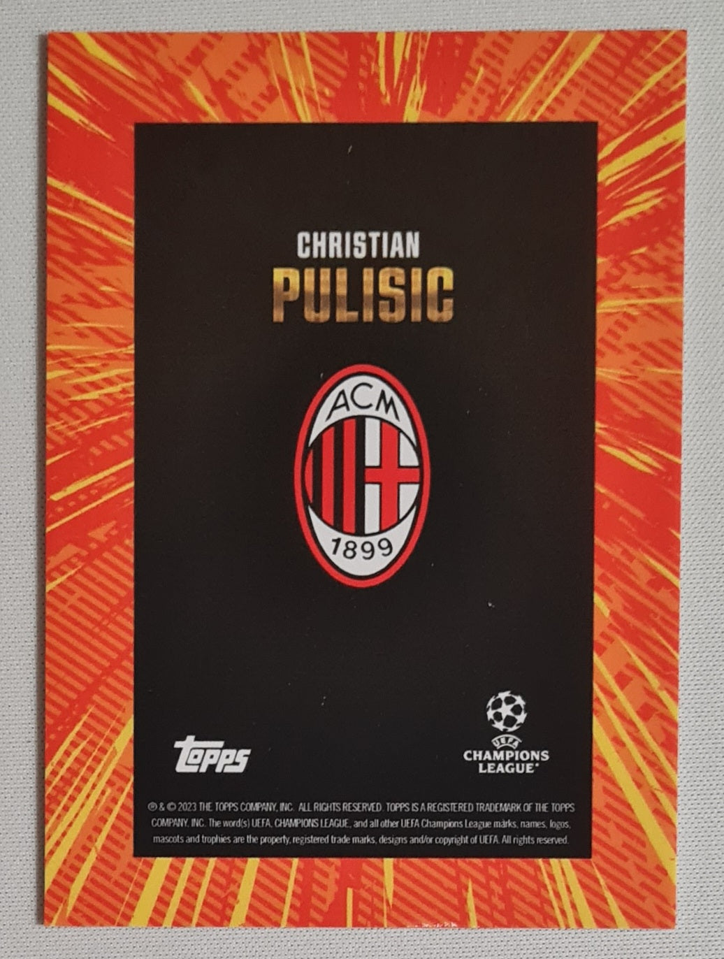Christian Pulisic - 2023 Topps X Whip AC MIlan (CL) /5 Rare!